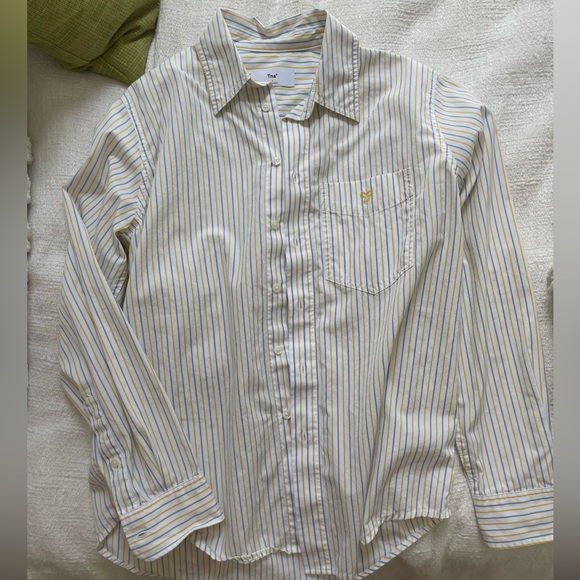 Aritzia TNA Landis Striped Button-Up - Picture 4 of 5